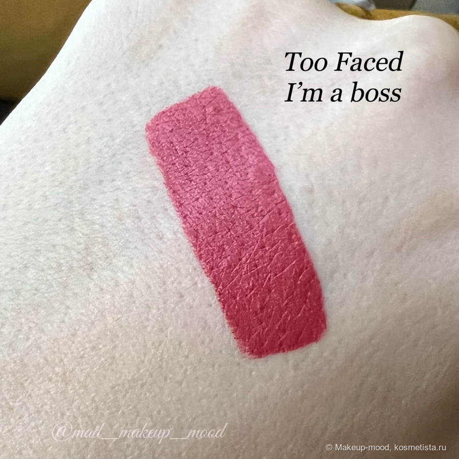 Too Faced Lady Bold: I'm a Boss