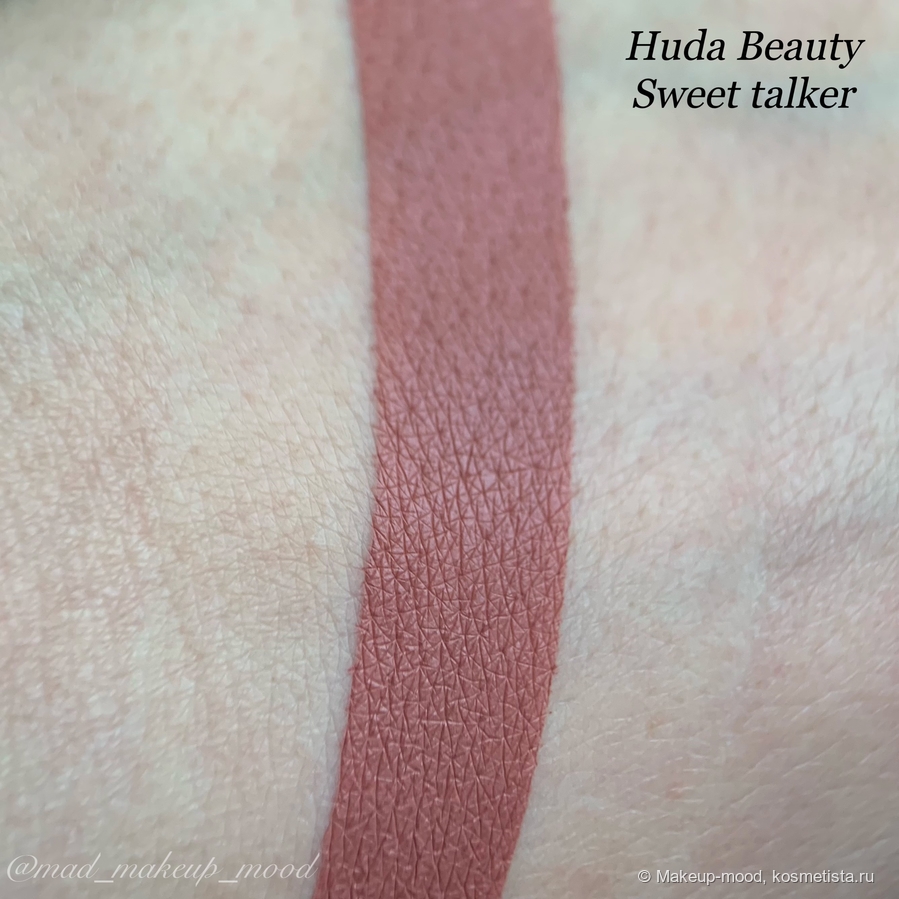 Huda Beauty Liquid Matte Lipstick : Sweet Talker.