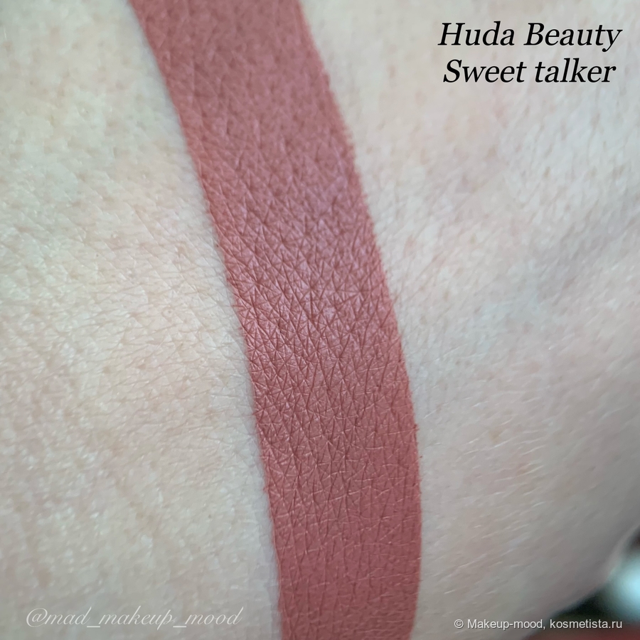 Huda Beauty Liquid Matte Lipstick : Sweet Talker.