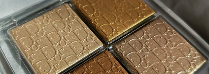 Dior backstage glow face palette pure gold