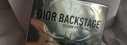 Dior backstage glow face palette pure gold