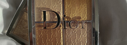 Dior backstage glow face palette pure gold