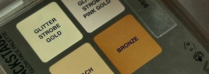 Dior backstage glow face palette glitz