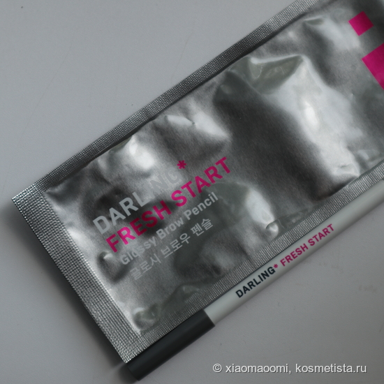Бровная эпопея вместе с Darling* nice gesture маркер для бровей и Darling* glossy brow pencil