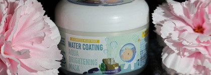 Elizavecca water coating aqua brightening mask - моя лучшая ночная маска