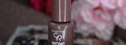 Iced coffee на ногтях - Golden Rose Wow! Nail Lacquer