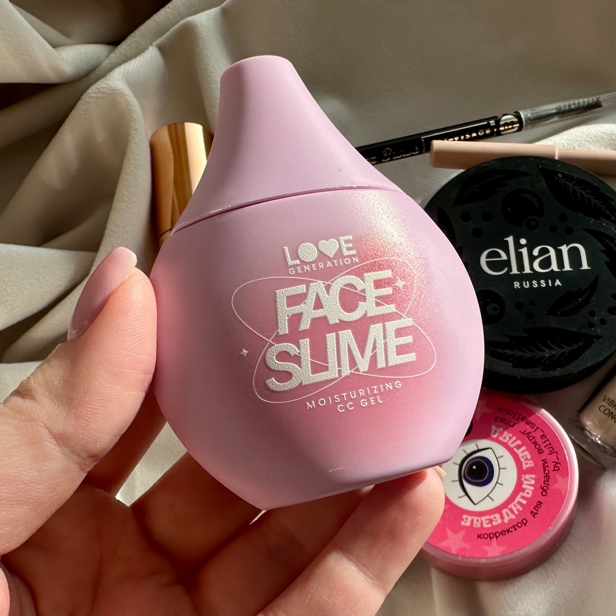 Love Generation Face Slime moisturising CC gel в оттенке 01 Light Linen