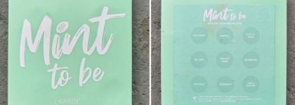 Мятная свежесть от Colourpop. Палетка Mint To Be