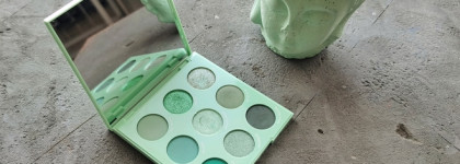 Мятная свежесть от Colourpop. Палетка Mint To Be