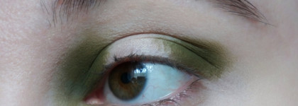 Ведьма с болот: несложный макияж глаз в зеленых тонах с пигментами Sigil Inspired