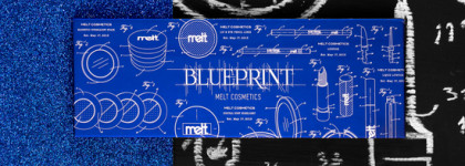 Синий нюд? Blueprint palette от Melt Cosmetics