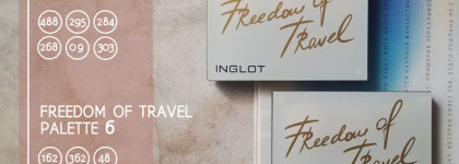 Путешествие с Inglot "Freedom of travel" №5 и №6