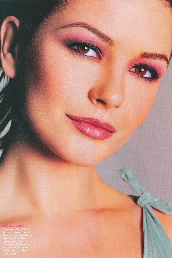Catherine Zeta-Jones, make up by Laura Nercier