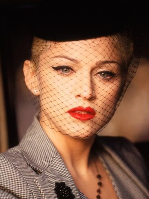 Madonna  make up by Laura Mercier "Beautiful Women in Veil"