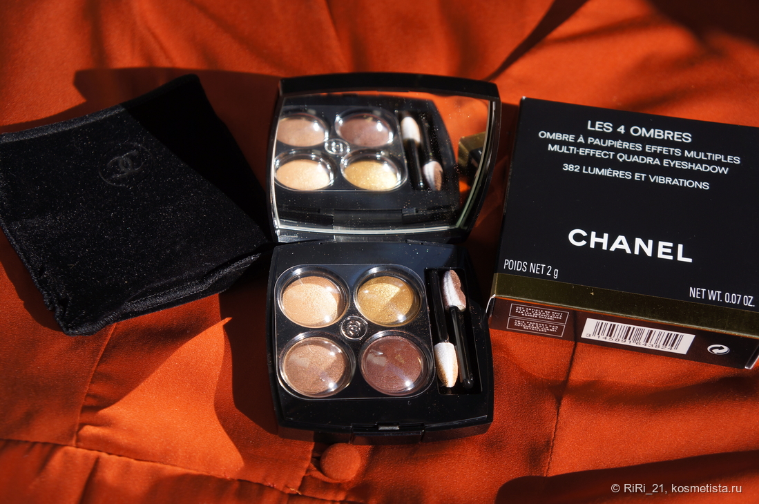Искушение белоснежки- Chanel les 4 ombres #382 Lumieres et Vibration, Отзывы покупателей