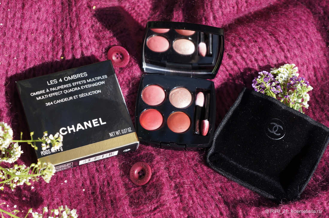 Дело в шляпе- Chanel Les 4 ombres #364 Candeur Et Seduction, Отзывы  покупателей