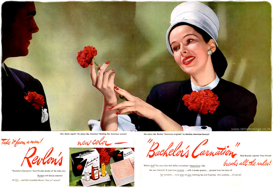 Реклама Revln n начала 50-х.