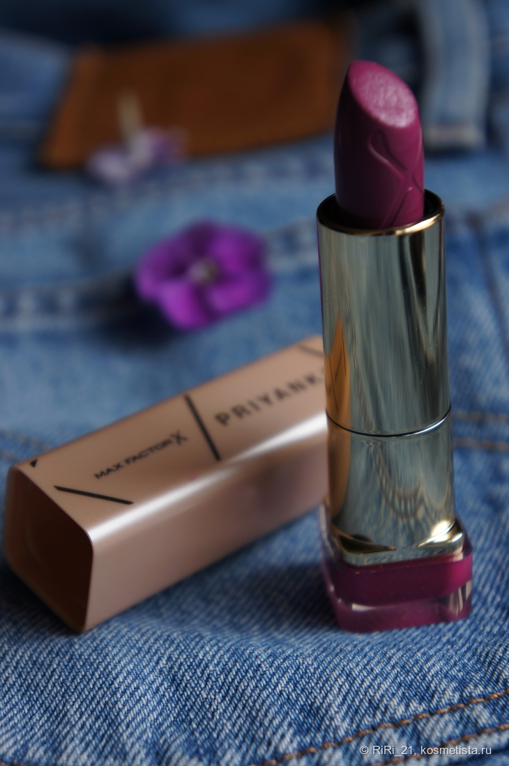 Max Factor Priyanka Colour Elixir Lipstick в оттенок 128 Blooming Orchid .
