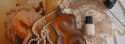 Эстетика бурлеска: Jean Paul Gaultier- Classique edt, Scandal edp в паре с лаками Chanel