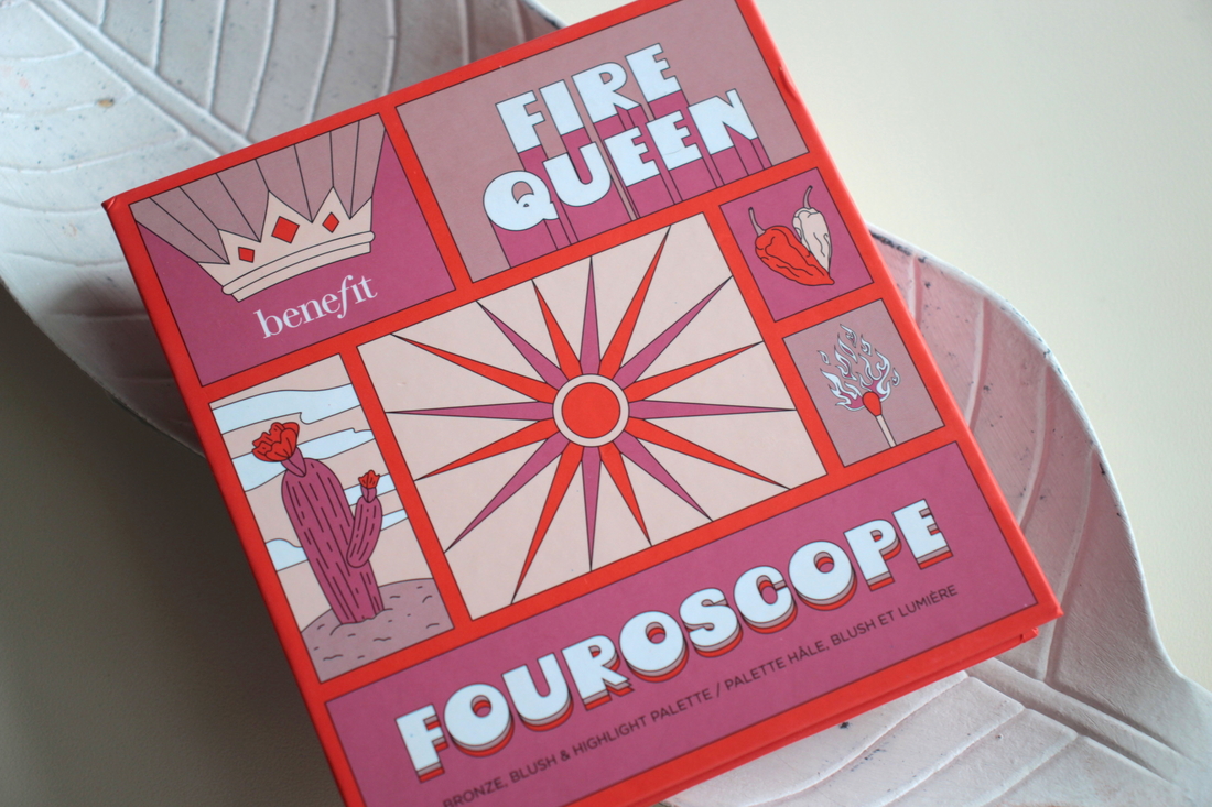 Fouroscope Blusher, Bronzer and Highlighter Palette от Benefit в оттенке Fire Queen