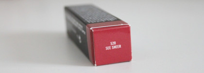 Прощаюсь и избавляюсь. Помада MAC Lustre Lipstick, See Sheer 520