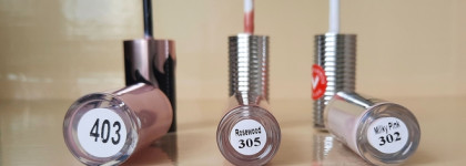 Моё мнение о белорусских пламперах для губ: LiLo Flame lipfiller № 403 и Luxvisage Lip Volumizer Hot Vanilla № 302 и 305