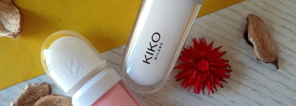 Любимые бальзамы Lip volume plumping effect lip cream Kiko Milano, оттенки 01 и 02