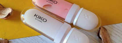Любимые бальзамы Lip volume plumping effect lip cream Kiko Milano, оттенки 01 и 02