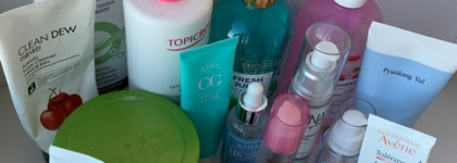 Пустые баночки за полгода. Январь - июнь 2022