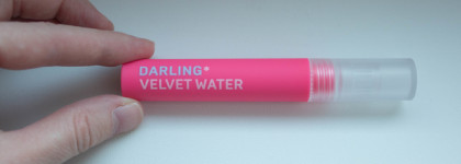 Знакомство с Darling: тинт для губ Velvet water в оттенке 02