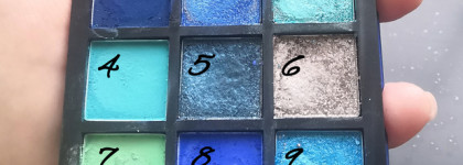 HudaBeauty на минималках. Обзор на палетку Sapphire Obsessions от Farres cosmetics