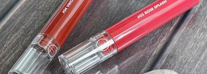 Малоизвестные, но заслуживающие внимания тинты Rom&nd Glasting Water Tint в оттенках 04 Vintage Ocean и 05 Rose Splash