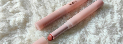 Одно целое с тающей матовой помадой Hince Slim Stick Melting Matte в оттенках 01 Deja vu и 05 Unrefined