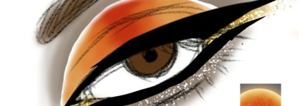 Палитра Эндрю Маккарти: макияж глаз в рамках флешмоба пошагово