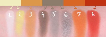 Палитра Эндрю Маккарти: макияж глаз в рамках флешмоба пошагово