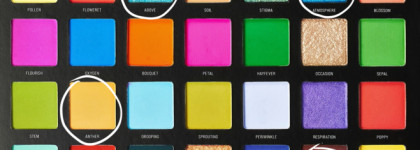 Вдохновлённый палитрой макияж пошагово с "тем самым синим шиммером"