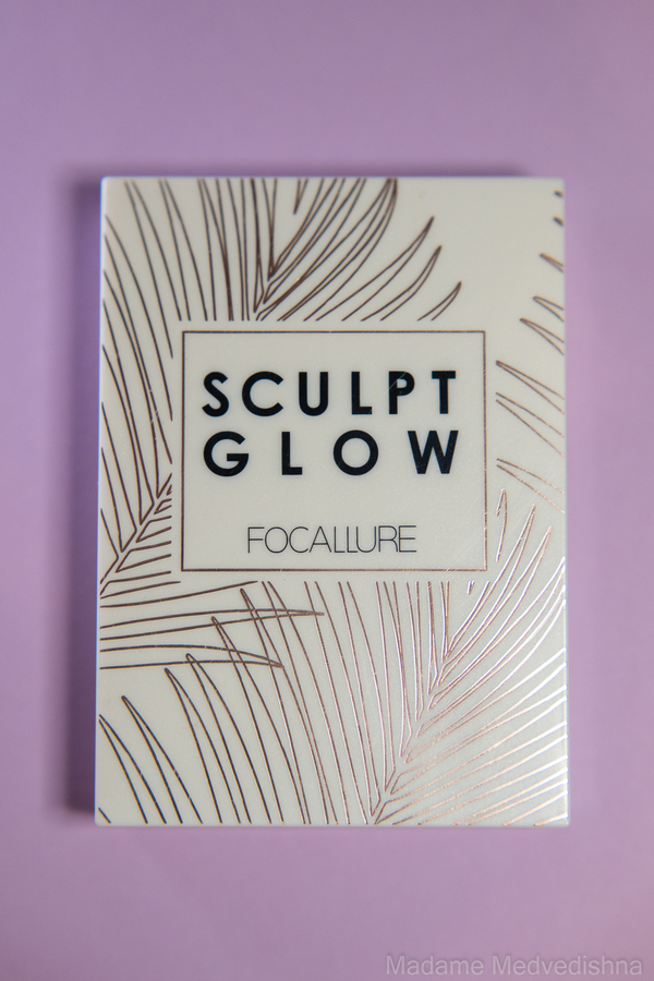 Палетка для контуринга Focallure Sculpt Glow, 01
