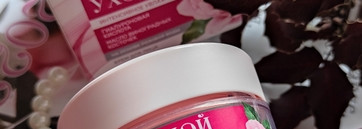 Увлажняющий крем на основе розовой воды с гиалуроновой кислотой от "Крымской розы"