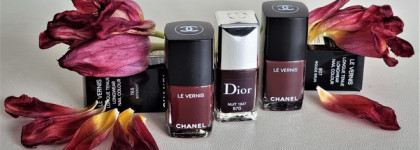 Бордовые лаки. Ух. До или после придется выпить