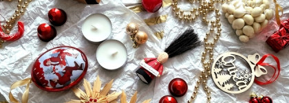 Total Red: Dior Vernis 862 Poppy. Новогодний декор убрали? А если найду?