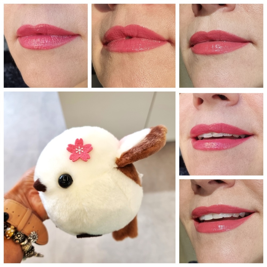 Слева направо: яркий дневной свет, яркое солнце, искусственный свет; улыбка на ярком дневном свете и в искусственном свете