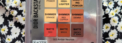Dior Backstage Eye Palette 003. Маленький обзор на маленькую палетку