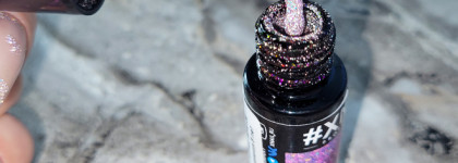 Светоотражающий гель-лак Disco Yuki с хлопьями юки от Xnail Professional #6