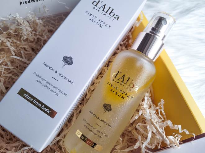 Знакомство с D'alba: легендарная сыворотка с белым трюфелем White Truffle First Spray Serum