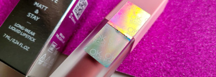 Жидкая матовая помада Color Salute Matt & Stay от OK Beauty в оттенке Chill