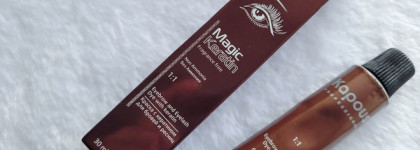 Пока что лучшая краска для лысых и светлых бровей | Kapous Magic Keratin в оттенке Graphite