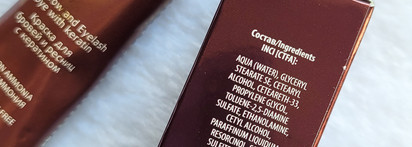 Пока что лучшая краска для лысых и светлых бровей | Kapous Magic Keratin в оттенке Graphite