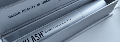 Термотушь Xlash Growth Serum Mascara и результат на скромных ресницах