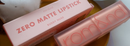 Невесомая и лёгкая как перышко| Матовая помада для губ rom&nd Zero Matte Lipstick #23 Ruddy Nude