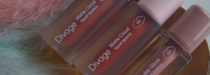 Еще 3 оттенка моих любимых помад Butter Gloss и Matte Cloud от Divage (04, 08, и 02)